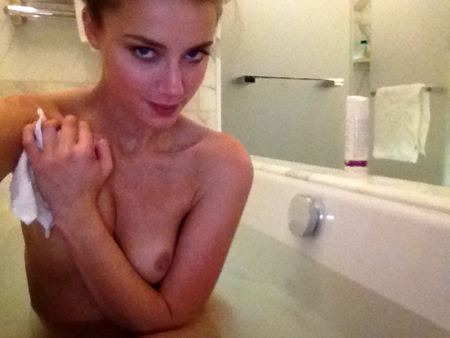 Amber Heard topless