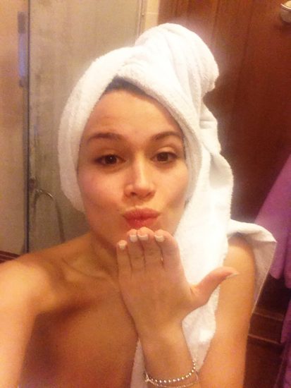 Diletta Leotta hot bath after making sex tape porn video