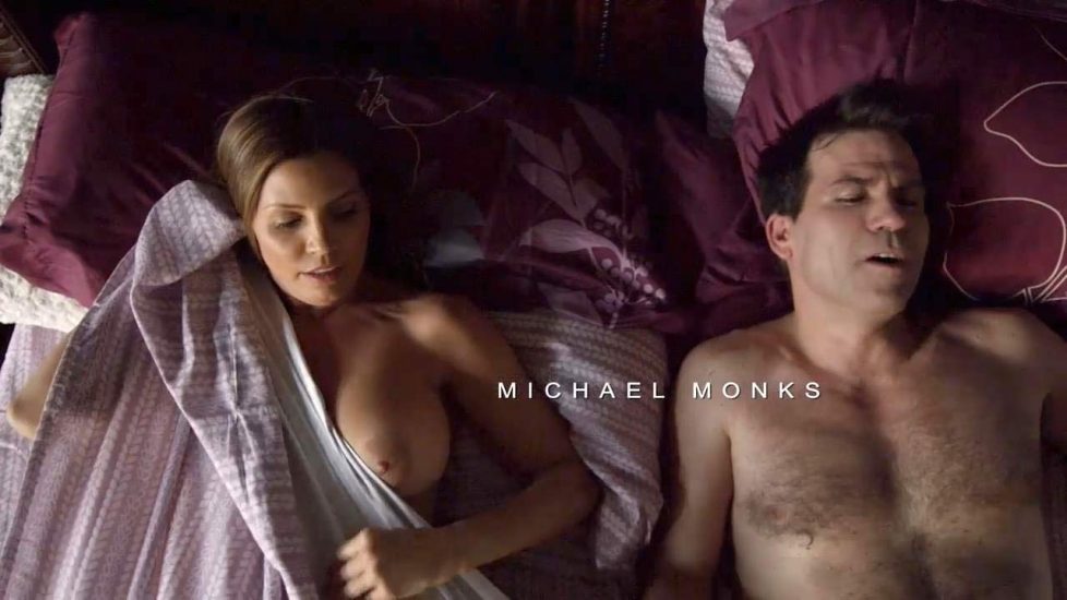 Charisma Carpenter nude breasts scene