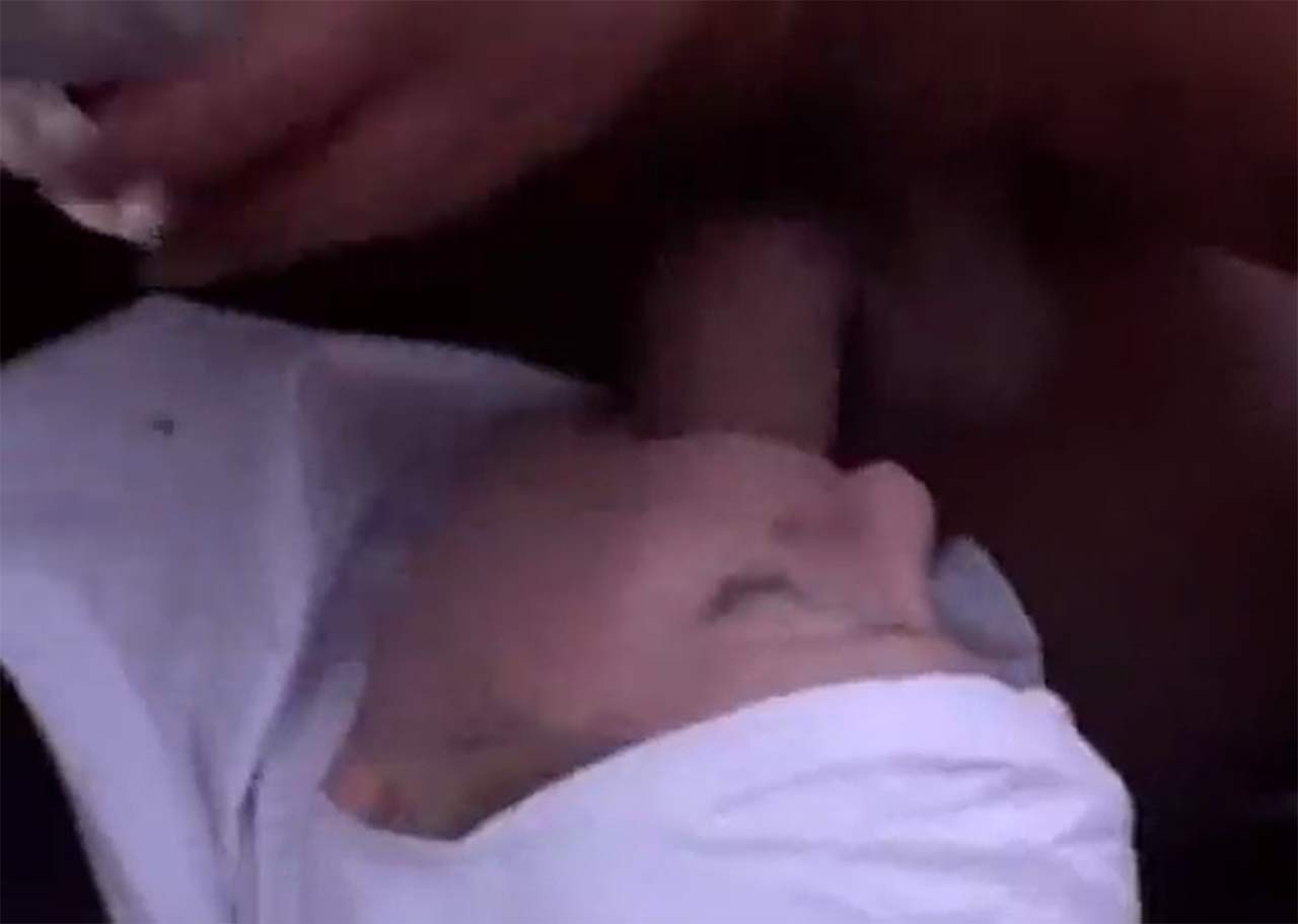 Nun and two guys sex scene on