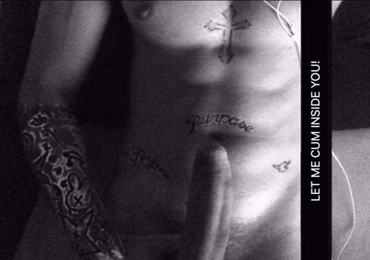 Justin bieber penis leak